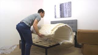 Unboxing the Happsy Mattress - An Organic Bed in a Box