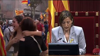 Espagne: le parlement de Catalogne déclare l'indépendance