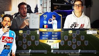 FIFA 17: TOTS MERTENS SQUAD BUILDER SHOWDOWN vs WAKEZ ???