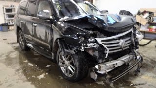 Как угробить новый LEXUS LX 570 за один OFF road