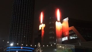 Свеча в память о погибших в авиакатастрофе Ту-154. Ельцин -центр