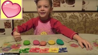 Плэй-До блестящий пластилин своими руками))) Play-Doh clay with our own hands)))