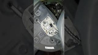 Снятие подушки безопасности Almera, Logan