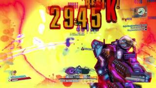 Borderlands 2 | Backdraft Maya and lvl 50 gear vs Magic Slaughter Baddas Round