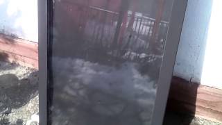 Солнечный коллектор на Урале работает !!!