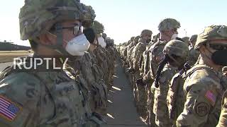 Romania: NATO troops at Mihail Kogalniceanu Air Base prepare amid US warning