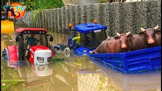 BRUDER Farm Traktor McCORMICK RC New Holland - Rescue mission!