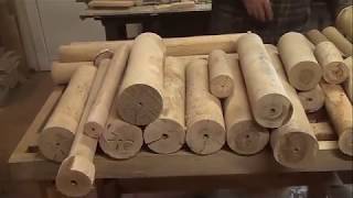 Заготовка полуфабриката кругляка.