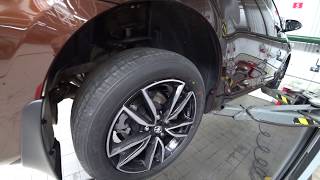 ТЦЛ.Camry. Замена задней колесной шпильки.