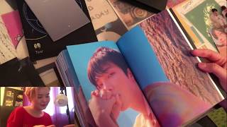 Распаковка альбома BTS - Love Yourself: Tear (сет)