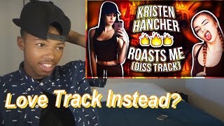 Kristen Hancher and her BOYFRIEND ROAST RICEGUM AGAIN (DISS TRACK?) Reaction