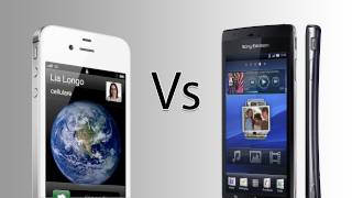 iPhone 4s vs Xperia Arc