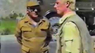 Афганистан 1988 год - Начальник тыла армии увидел драку солдат.