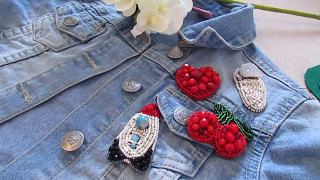 DIY brosh. Мастер класс брошь из бисера-маленькие секреты