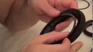 How to Install HeadphoneMate Sennheiser 450 etc Ear Pads