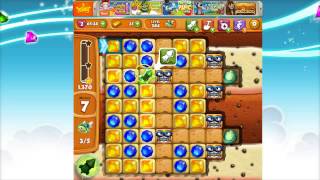Diamond Digger Saga Level 384 (NEW 15 moves)