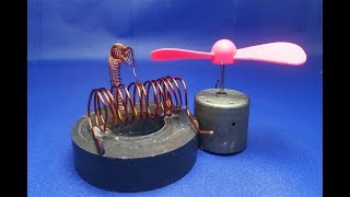 Free energy magnets fan || simple at home 2018