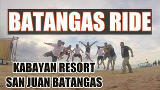 Batangas Ride  ( Laiya San Juan)