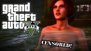 GTA 5 for PC. Тайная пещера и стрип-клуб! Online #18+