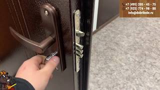 Входная дверь BRAVO Door Out 101 Антик Медь/Антик Медь