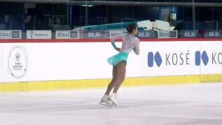 2015 ISU Junior Grand Prix - Zagreb Ladies Short Ji Hyun BYUN KOR