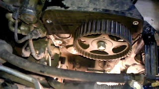 замена ремня грм Kia Sportage 2007 2.0 contitech gmb