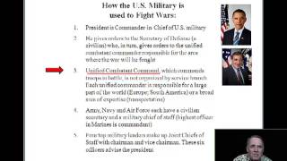 The Military: General Organization