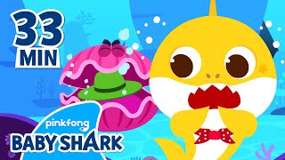Where Did Baby Shark's Hat Go? | +Compilation | Baby Shark Color for Kids 