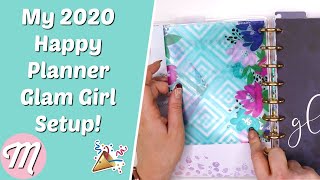 My 2020 Happy Planner Glam Girl Planner Setup!