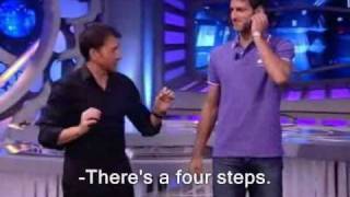 Novak Djokovic in Hormiguero spanish tv show part 1