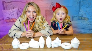 3 Marker Make Your Own Squishy Toy Challenge!!!