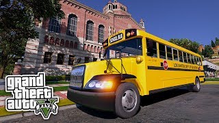 Der Schulbusfahrer ? - GTA 5 Real Life Mod