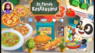 Dr. Panda Restaurant 3 App Gameplay with Millie & Me Kids Toys