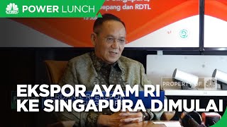 Perdana, RI Ekspor Ayam Ke Singapura