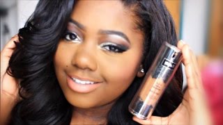 Kat Von D Lock it-Tattoo Foundation Deep 74 | Demo+Review