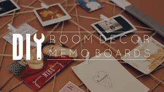 DIY Room Decor Memo Board // Subscriber Request