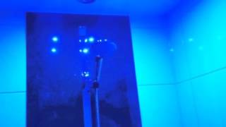 High tech shower controls