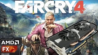 Far Cry 4 FPS Test 1080p ULTRA AMD 6300 and R9 280 3GB