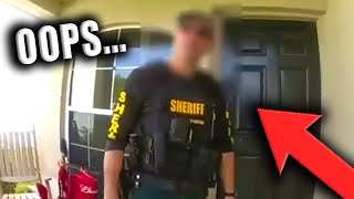 FL Police Body Cam Catches Idiotic Cops Breaking The Law