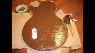 Gibson Les Paul Junior 1957 Historic Reissue refinish work.
