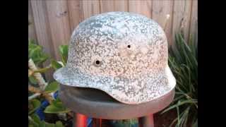 WW2 German  M40 Helmet Restoration