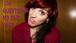 100 Questions That No One Asks / 100 Preguntas Que Nadie Hace