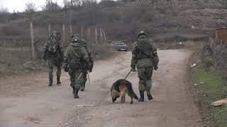 Очистка от взрывоопасных предметов местности на южной окраине Степанакерта