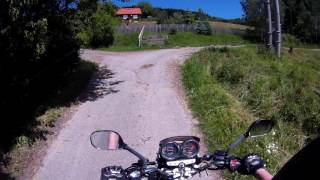Junak 123,wjazd pod góre .GitUp 2