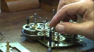 Repairing Ansonia time & strike clock Part 3