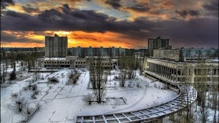 Pripyat, Chernobyl, Ukraine! The winter view from the drone 2017. Припять, зимние кадры с дрона.