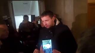 Парасюка не пускают на работу подчиненные Гелетея