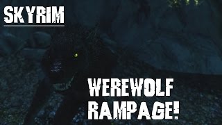 Skyrim: Werewolf Lunar Transformation