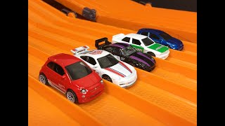 Hot Wheels Euro Style Car Culture Set Review & Race - Which is fastest?