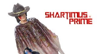 The Walking Dead Carl Grimes 7 Inch Scale AMC TV Series McFarlane Toys Action Figure Toy Review